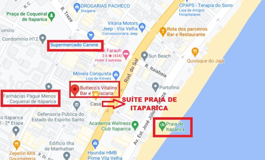 Suite Praia De Itaparica Vila Velha  Esterno foto